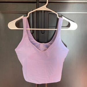 Light purple align tank size 8